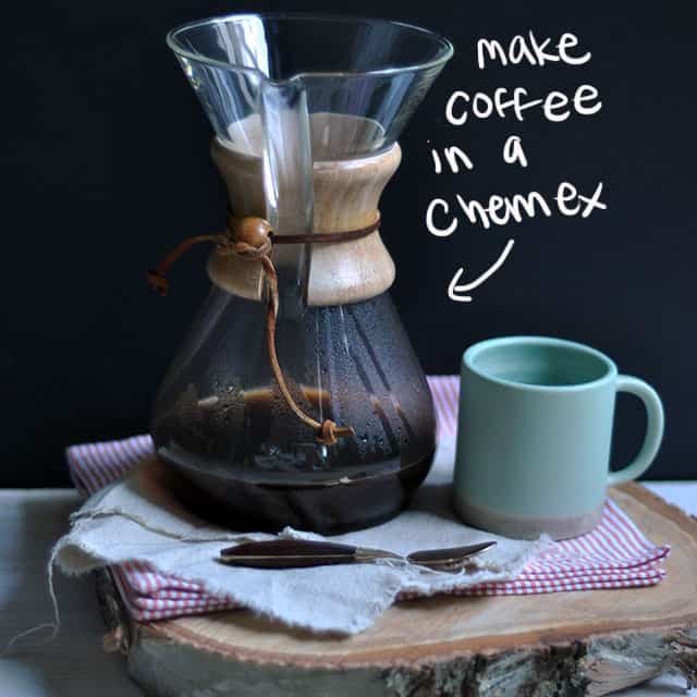 How To Make Pour Over Coffee: With a Chemex - Turntable Kitchen